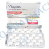Viagrax (Sildenafil) - 100mg/tab - 20 tab/blister EU