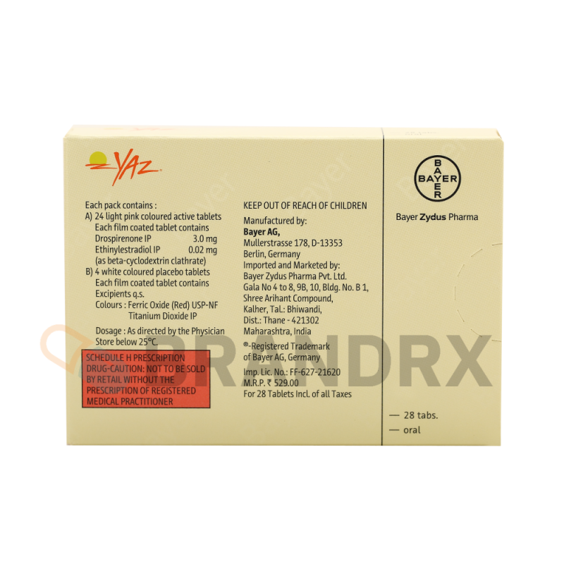 Yaz 3/0.02 mg - Image 2