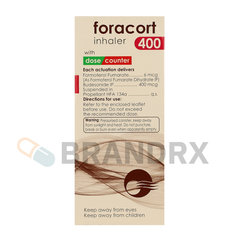 Foracort Inhaler 120 MD 400 mcg - Image 2