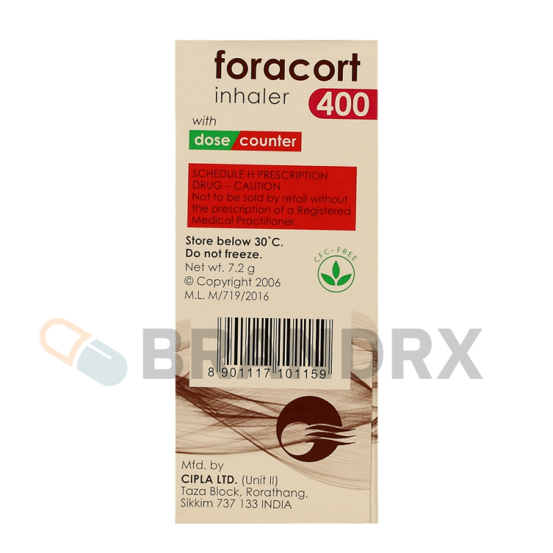 Foracort Inhaler 120 MD 400 mcg - Image 3