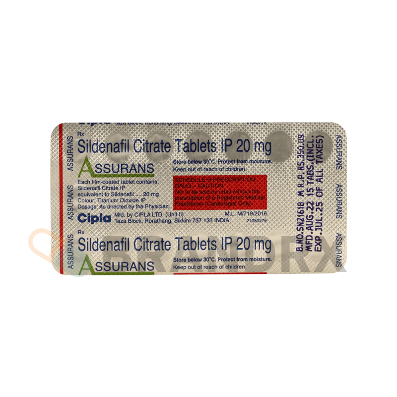 Assurans 20 mg
