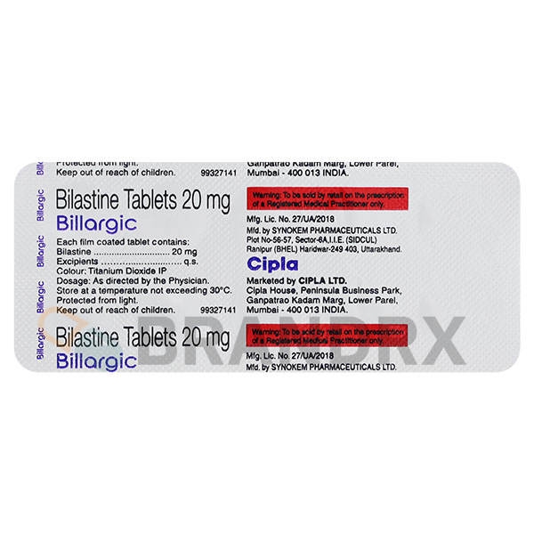 Billargic 20 mg